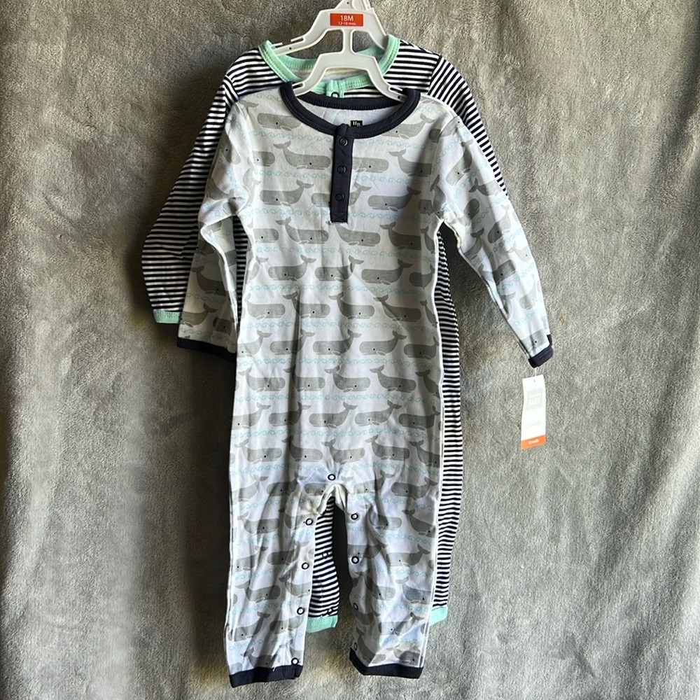 2 piece Hudson baby pj set